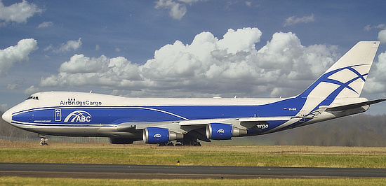 Air Bridge Cargo Boeing 747-400F, Registration VQ-BHE